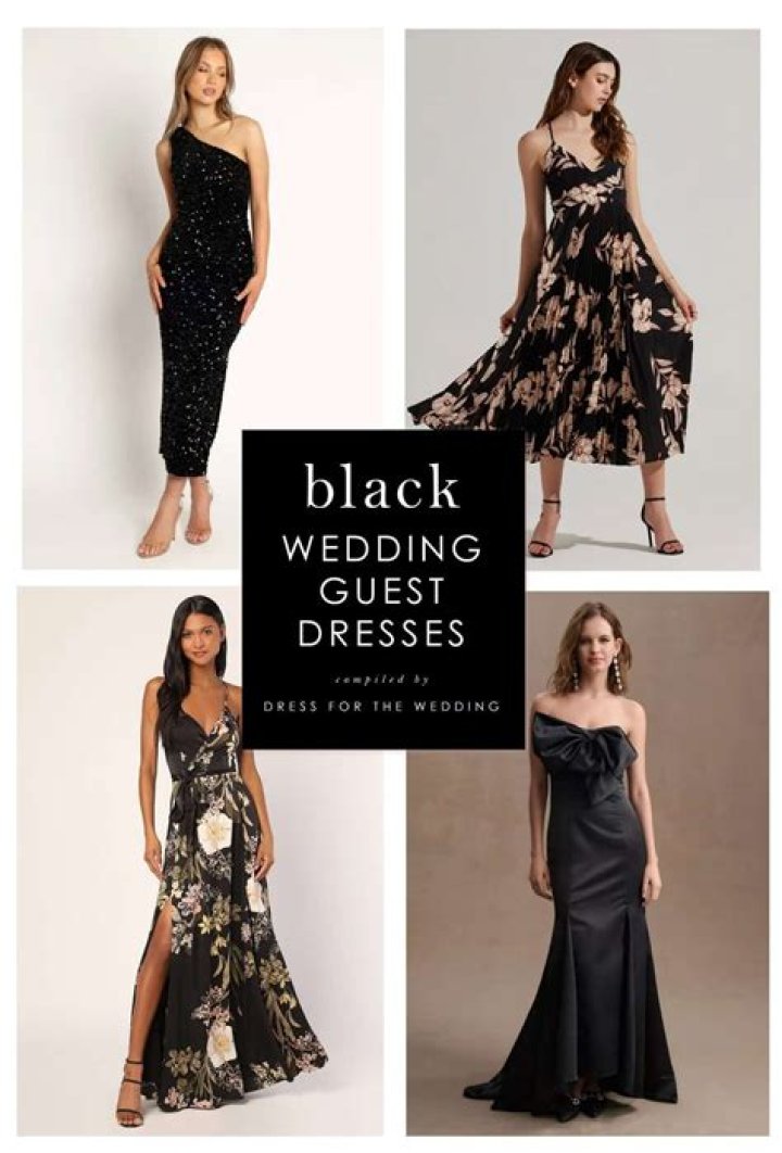 Can I wear a black dress to a winter wedding