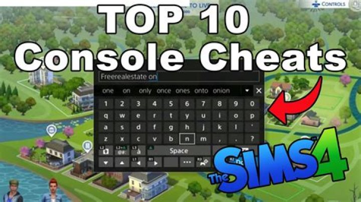 Can you get cheats on Sims 4 Xbox One