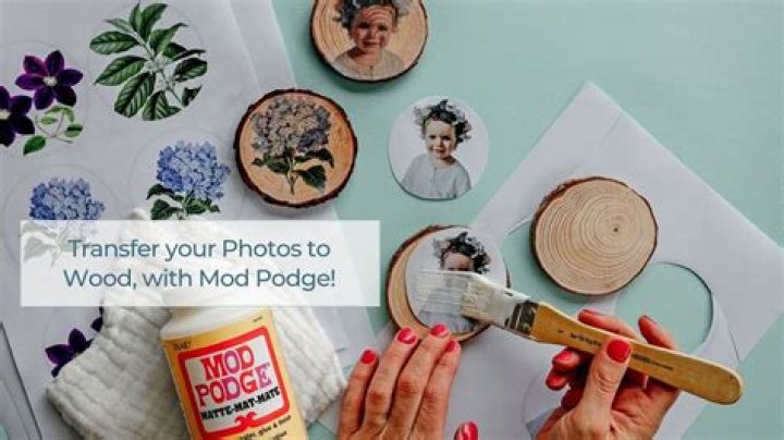 Can you Modge podge pictures onto wood