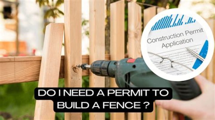 Do I need a permit to build a fence in Baltimore County