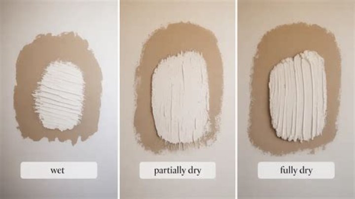 Does spackle dry hard