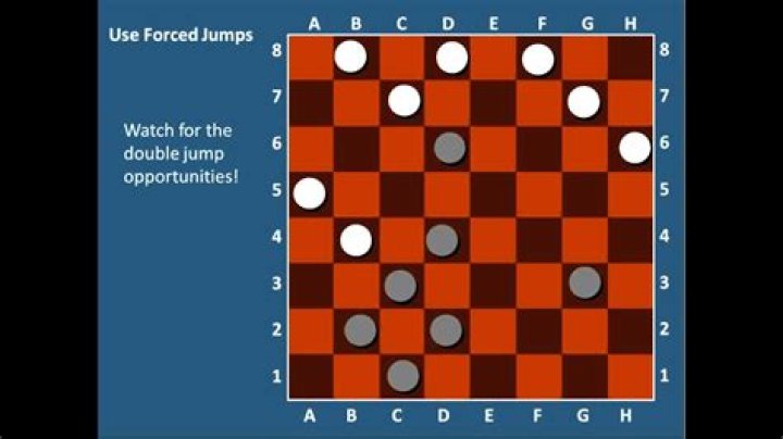 How can a king jump in checkers