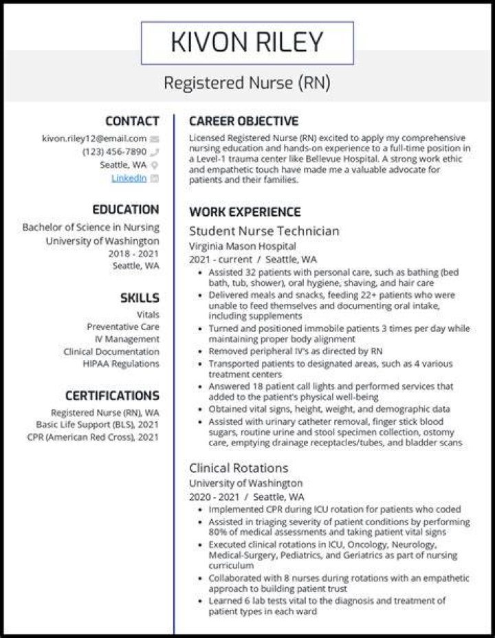 How do I list nursing license on resume