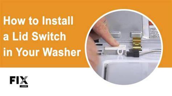 How do you check the lid switch on a GE washer