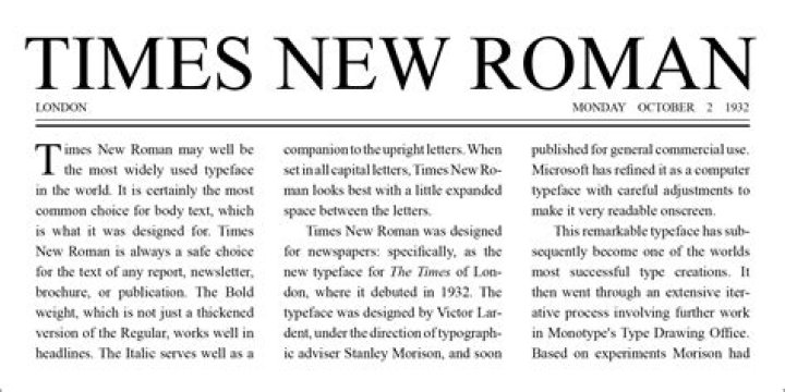 How do you insert Times newer Roman in Word