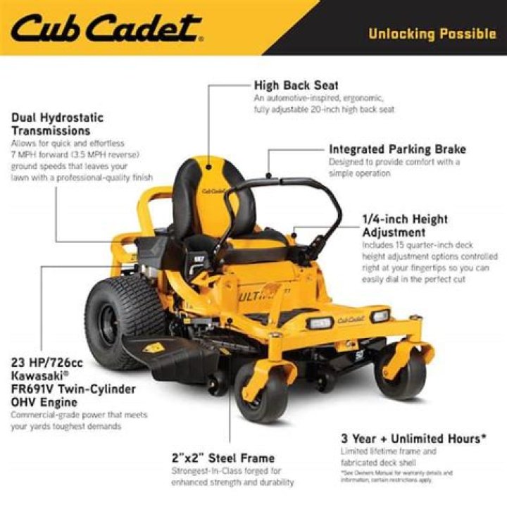 How good is a Cub Cadet lawn mower