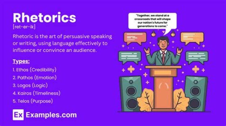 How is rhetoric used in everyday life