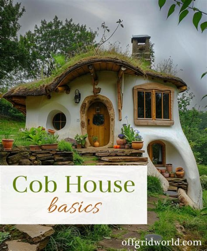 What are cob houses made of