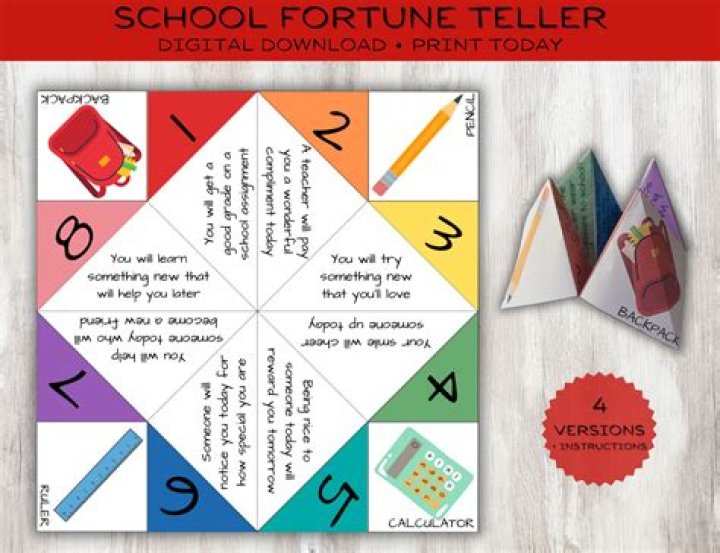 What are some good fortunes to put in a fortune teller