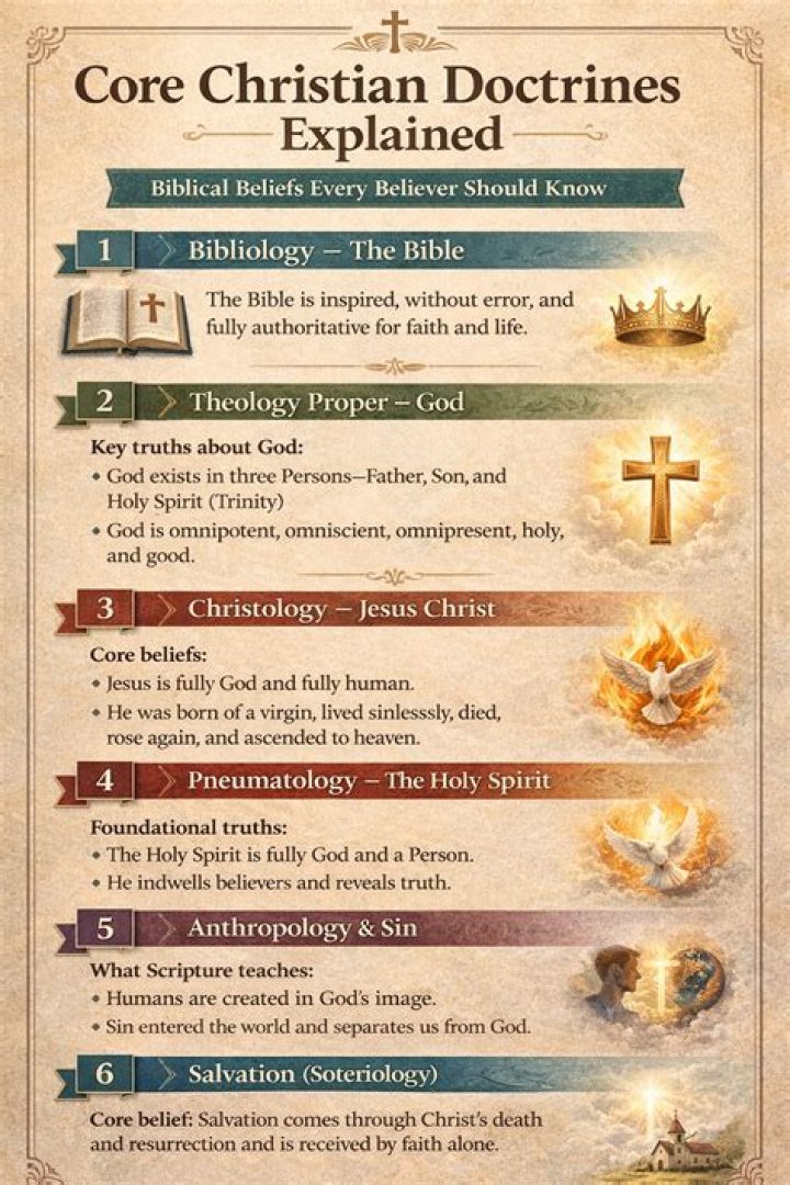 What are the 10 doctrines of the Bible