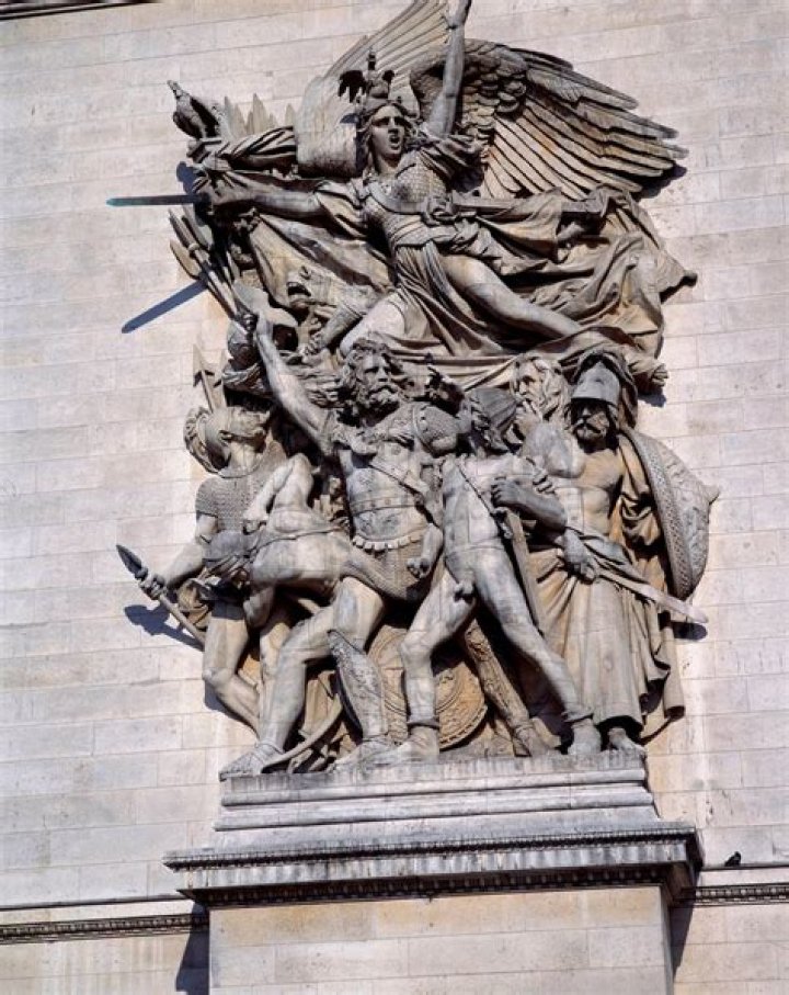 What did rude portray in La Marseillaise