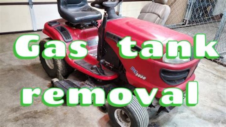 What do I do if I put gas in my oil tank on my lawn mower