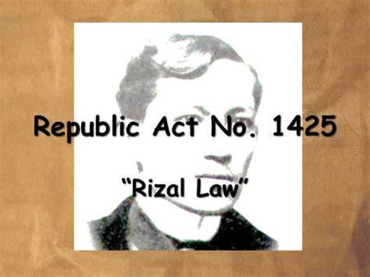What do you know about Republic Act 1425 what I learned
