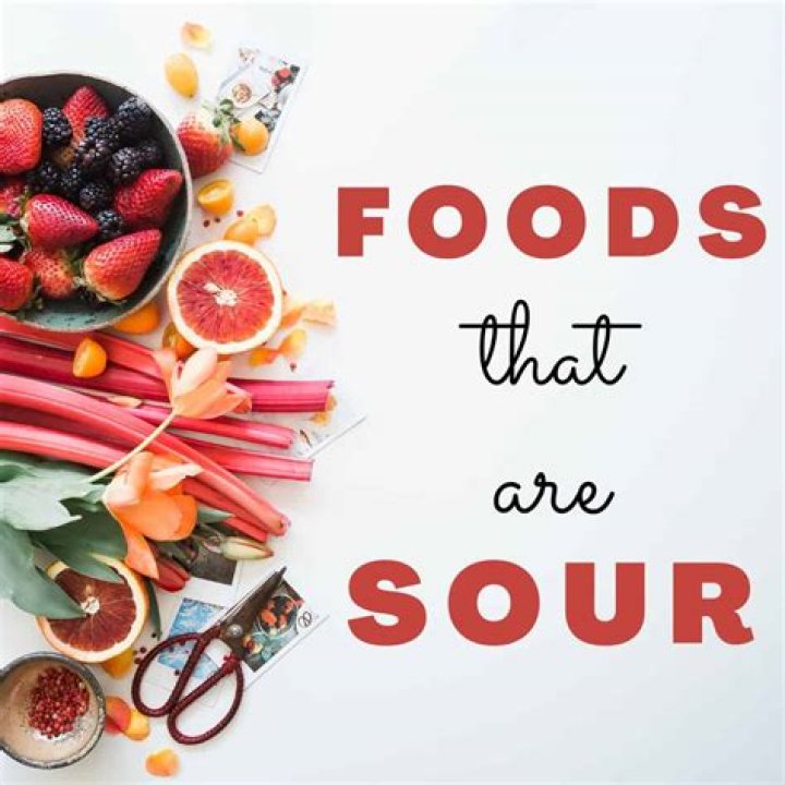 What food is sour tasting