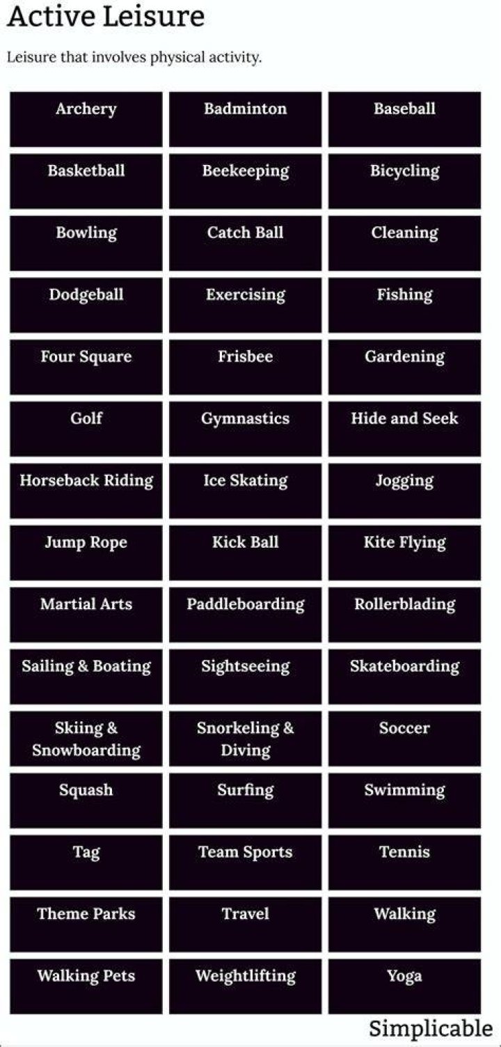 What is the best definition of leisure