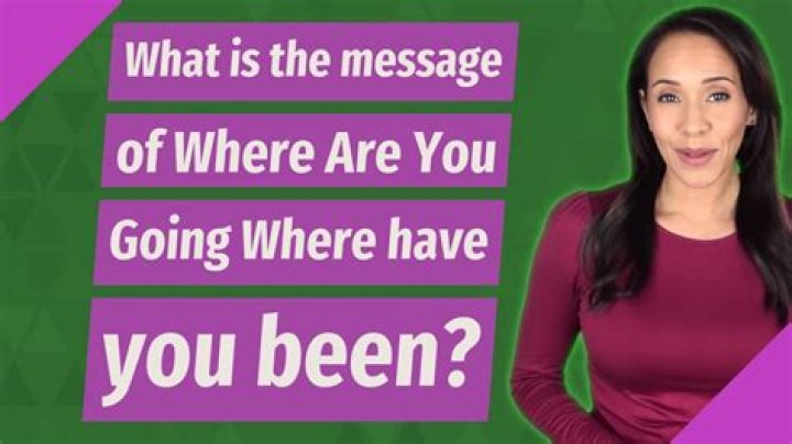 What is the message of Where Are You Going, Where Have You Been