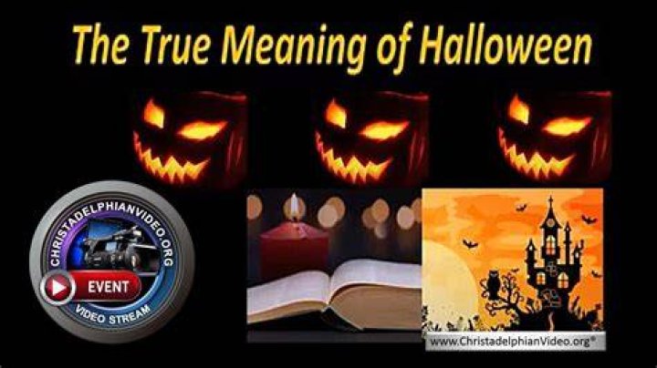 What is the true meaning of Halloween
