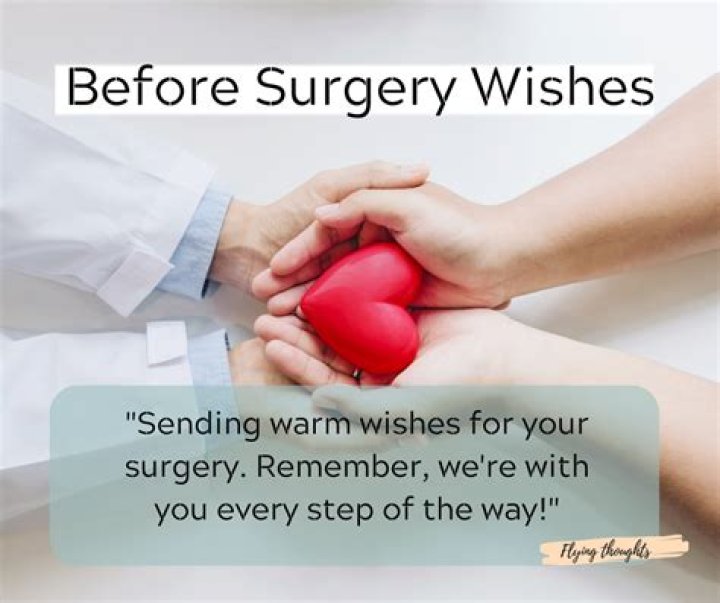 What to do for a friend who is having surgery