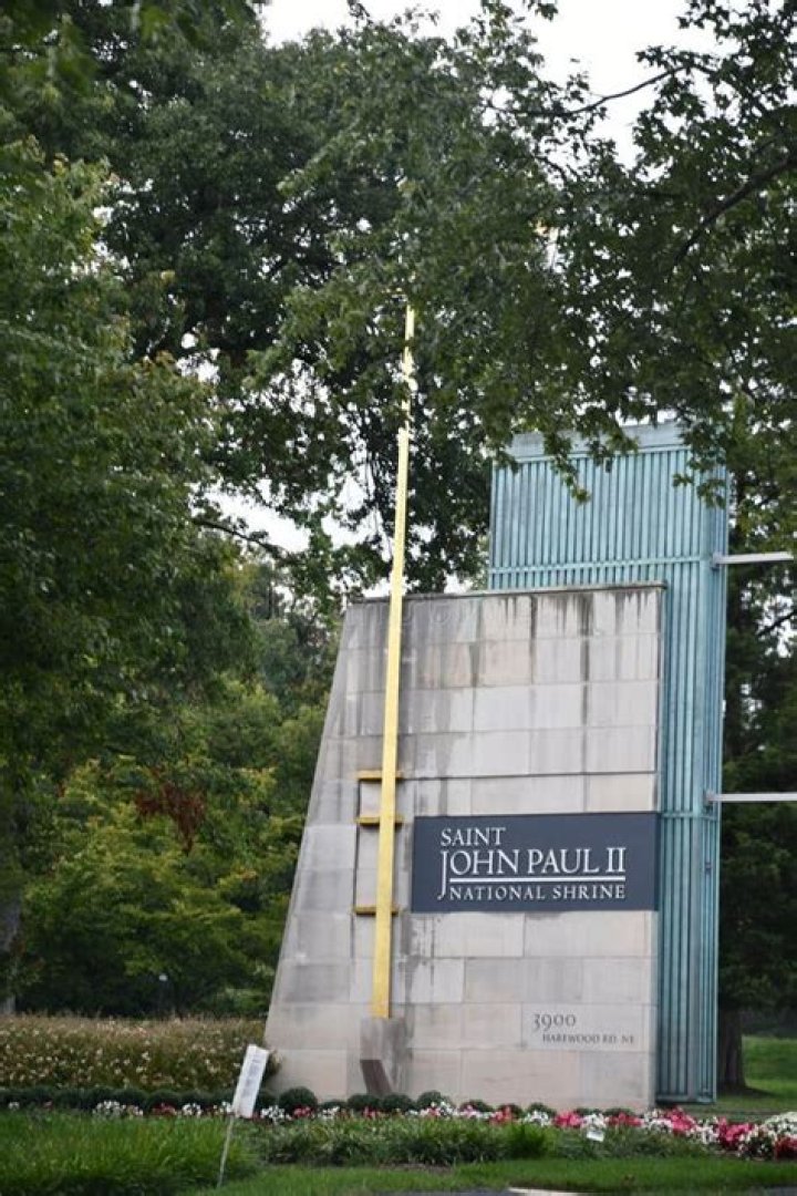 When was Saint John Paul II national shrine built